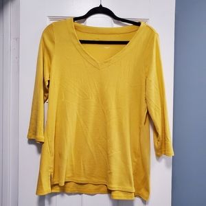J. Jill yellow top